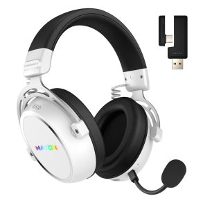 HATOR Hypergang 3 Wireless Headset Tr�dl�s Spil USB Type-C / USB Type-A Bluetooth Hvid