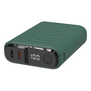 RealPower PB-10000C PD+ 10000 mAh M�rkegr�n