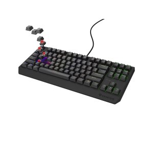 KLAWIATURA DLA GRACZY GENESIS THOR 230 TKL US RGB MECHANICZNA OUTEMU RED CZARNA HOT SWAP