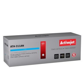 Activejet ATH-311AN (erstatning Canon, HP 126A CRG-729C, CE311A; Premium; 1000 sider; bl)