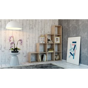 Topeshop STEP SONOMA 4X4 stue bogreoel