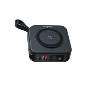 Energizer QM10001AC powerbank Lithium polymer (LiPo) 10000 mAh Trdls opladning Sort