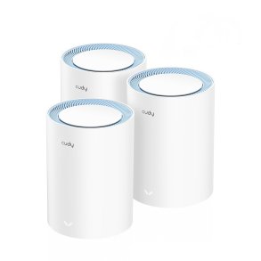 Cudy M1200 3-PACK mesh Wi-Fi-system Dual-band (2,4 GHz / 5 GHz) Wi-Fi 5 (802.11ac) Hvid 1 Intern