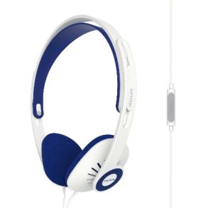 Koss KPH30i Hovedtelefoner Ledningsfrt Headset Bl, Hvid