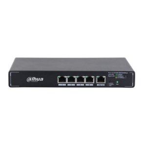 Dahua Technology SMG1005 netv�rksswitch Ikke administreret 2.5G Ethernet (100/1000/2500) Sort