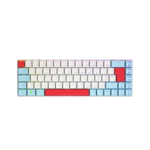CHERRY MX-LP 2.1 Compact Wireless tastatur Spil RF tr�dl�s + Bluetooth QWERTZ Tysk Hvid