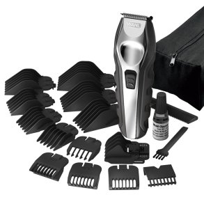 Wahl 09888-1316 skg trimmer Vekselstrm/batteri 12 2,5 cm Sort, Rustfrit stl
