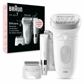 Braun Silk-�pil 7 7-441 40 pincetter S�lv, Hvid