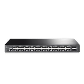 TP-Link JetStream TL-SG3452 netv�rksswitch Administreret L2 Gigabit Ethernet (10/100/1000) 1U Sort