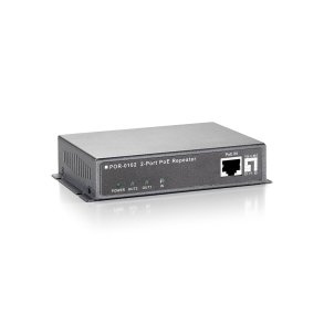 LevelOne POR-0102 netv�rk forl�nger Netv�rksgentager Sort