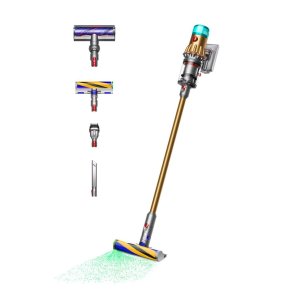 Dyson V12 Detect Slim Absolute 2-i-1 stangstvsuger Batteri Dry HEPA Posels Guld