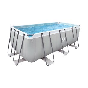 AVENLI-sv�mmebassin med stel, gr�, 400x207x122