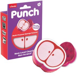 Vileda Punch universal-skuresvamp, �ble, 1 stk.