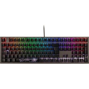 Ducky Shine 7 tastatur Spil USB Tysk Sort, Gr