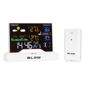 BLOW WS104 tr�dl�s vejrstation hvid