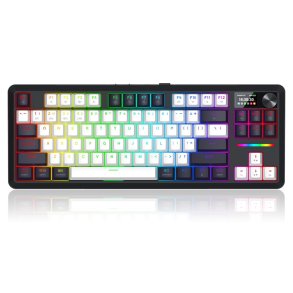 REDRAGON K746WB-RGB-PRO tastatur USB + RF Wireless + Bluetooth Sort