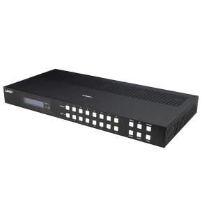 Lindy 38435 matrix kontakt AV matrix omskifter Indbygget sk�rm