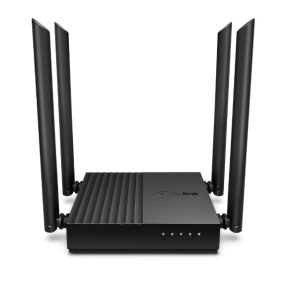 TP-Link Archer C64 tr�dl�s router Gigabit Ethernet Dual-band (2,4 GHz / 5 GHz) Sort