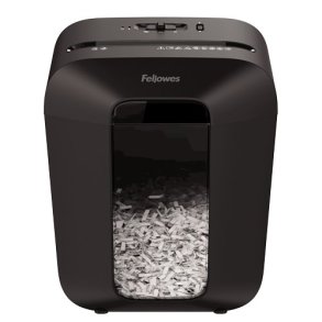 Fellowes Powershred LX50 papirmakulator Delvist makulering Sort
