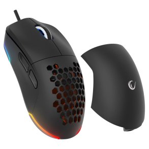 RAMPAGE KABELFORBUNDET GAMING MUS 12800 DPI BLINK BLACK