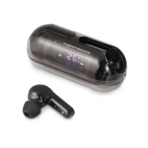 Esperanza EH239K Bluetooth-hovedtelefoner TWS Black