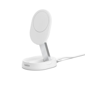 Belkin BoostCharge Pro Smartphone Hvid Vekselstrm Trdls opladning Hurtig opladning Indendrs