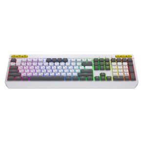 HATOR Icefall tastatur Spil USB QWERTY US engelsk Hvid