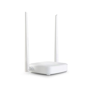Tenda N301 tr�dl�s router Hurtigt ethernet Enkelt band (2,4 GHz) Hvid