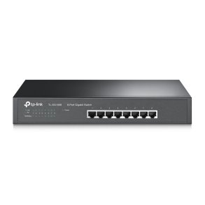 TP-Link TL-SG1008 netv�rksswitch Ikke administreret Gigabit Ethernet (10/100/1000) Sort