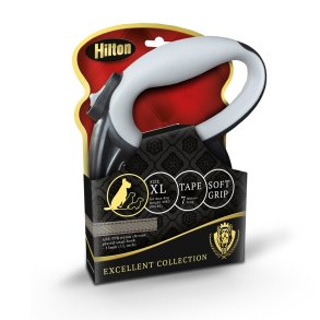 HILTON Smart dog XL (40kg) - automatisk line - sort-gr� - 7 m