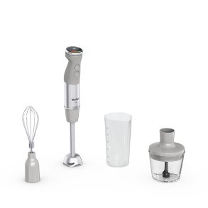 Tefal Quickchef+ HB673B30 blender Neds�nkning blender 1000 W Gr�, Rustfrit st�l
