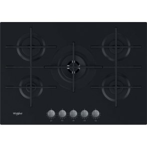 Whirlpool AKWL 728/NB Sort Indbygget 75 cm Gaskomfur 5 zone(s)