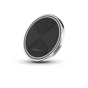 Terratec ChargeAIR dot! Smartphone Sort, S�lv DC Tr�dl�s opladning Hurtig opladning Indend�rs