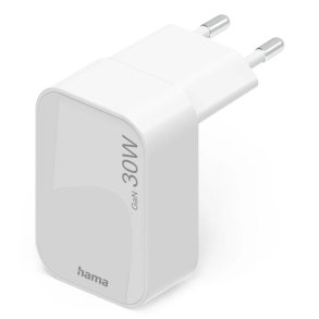 Hama 00201954 oplader til mobil enhed Smartphone, Tablet Hvid Vekselstr�m Hurtig opladning Indend�rs