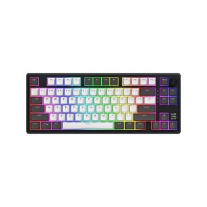 HATOR Skyfall Pro Wireless 80 tastatur Spil USB + RF Wireless + Bluetooth QWERTY US engelsk Sort, Gr�