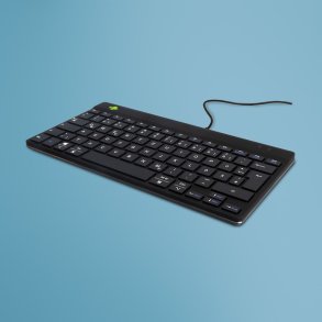R-Go Tools Ergonomisch toetsenbord R-Go Compact Break, compact toetsenbord met pauzesoftware, QWERTZ (DE), bedraad, zwart