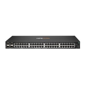 HPE Aruba Networking CX 6100 48G 4SFP+ Switch Administreret L3 Gigabit Ethernet (10/100/1000) Strm over Ethernet (PoE) 1U Sort