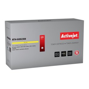 Activejet ATH-6002AN (erstatning HP 124A Q6002A, Canon CRG-707Y; Premium; 2000 sider; gul)