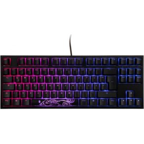Ducky One 2 RGB TKL tastatur Spil USB Tysk Sort