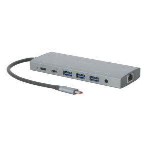Mobilis 020028 dockingstation Ledningsf�rt USB 3.2 Gen 1 (3.1 Gen 1) Type-C Gr�
