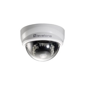 LevelOne FCS-3101 overv�gningskamera Kuppel IP-sikkerhedskamera Indend�rs & udend�rs 1920 x 1080 pixel Loft/skrivebord