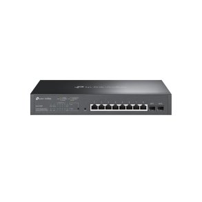 TP-Link Omada TL-SG2210MP Administreret L2/L2+ Gigabit Ethernet (10/100/1000) Str�m over Ethernet (PoE) 1U Sort