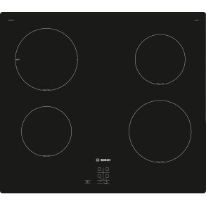 Bosch Serie 2 PUG61RAA5E kogeplade Sort Indbygget 60 cm Zone induktionskogeplade 4 zone(s)
