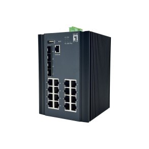 LevelOne IGU-2071 netv�rksswitch Administreret L2+ Gigabit Ethernet (10/100/1000) Sort