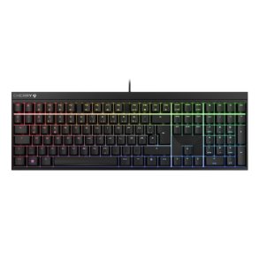 CHERRY MX 2.0S tastatur Spil USB QWERTZ Tysk Sort