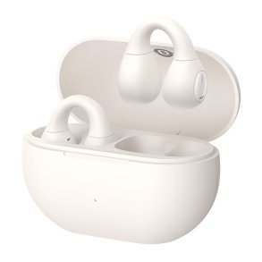 Baseus Bass 15 Clip Open Ear Headset True Wireless Stereo (TWS) I rerne Opkald/musik Bluetooth Hvid