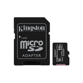 Kingston Technology 64 GB micSDXC Canvas Select Plus 100R A1 C10-kort + ADP