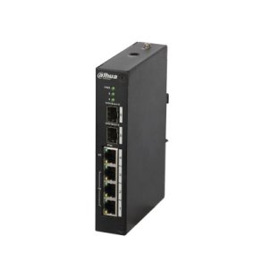 Dahua Technology PFS3206-4P-96 netvrksswitch Administreret L2 Fast Ethernet (10/100) Strm over Ethernet (PoE) Sort