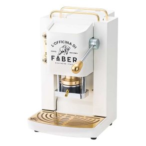 Faber Italia PROWHITEBASOTT kaffemaskine Semi-auto Pude kaffemaskine 1,3 L