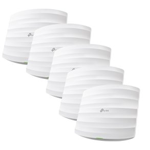 TP-Link Omada EAP245(5-PACK) WLAN adgangspunkt 1750 Mbit/s Hvid Str�m over Ethernet (PoE)